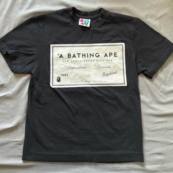 A Bathing Ape Women’s Tee Small - Picture 7 of 7